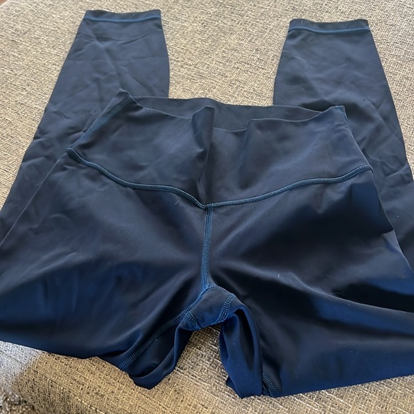 Lululemon like new navy leggings - Picture 2 of 3